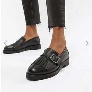 Office Fisher Leather Loafers